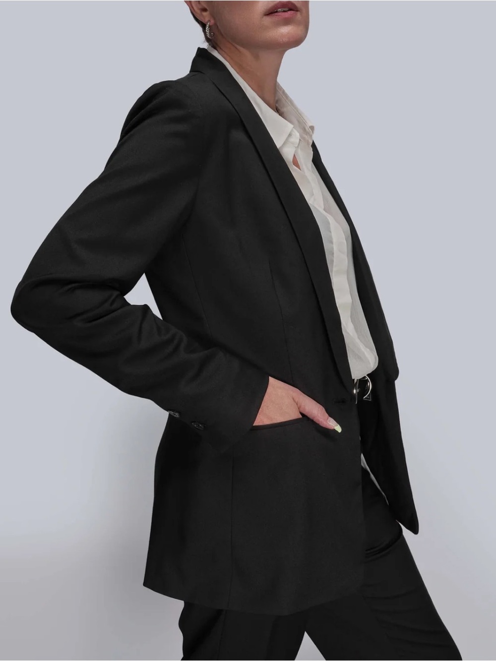 NWOT Wildfang The Empower Tux Blazer in Black Size Small
